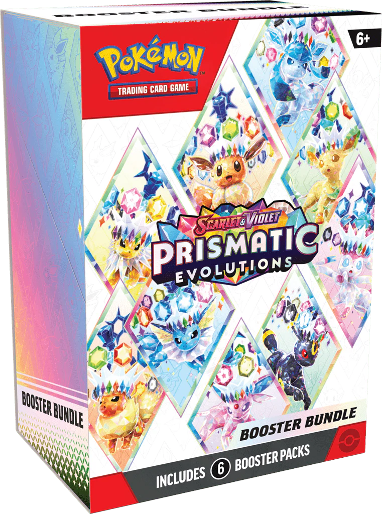 Pokemon Scarlet & Violet Prismatic Evolutions Booster Bundle