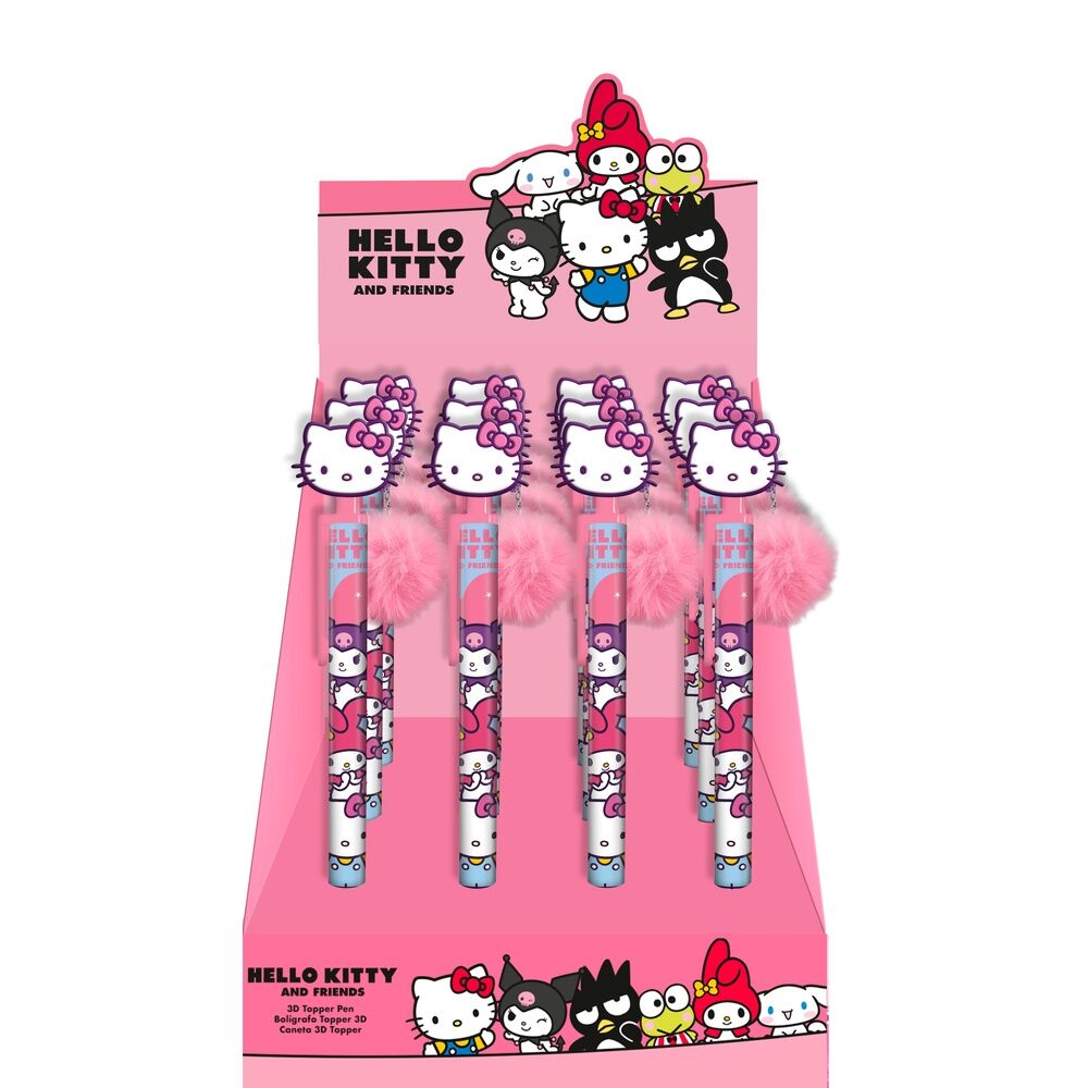 Hello Kitty Pen With Pompom
