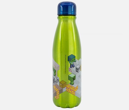 Aluminium Minecraft Bottle With Handle 760ml