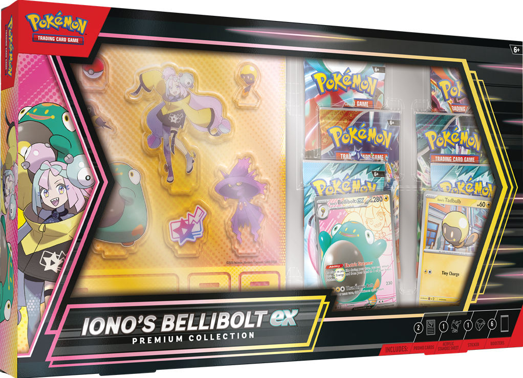 Pokemon Iono's Bellibolt ex Premium Collection