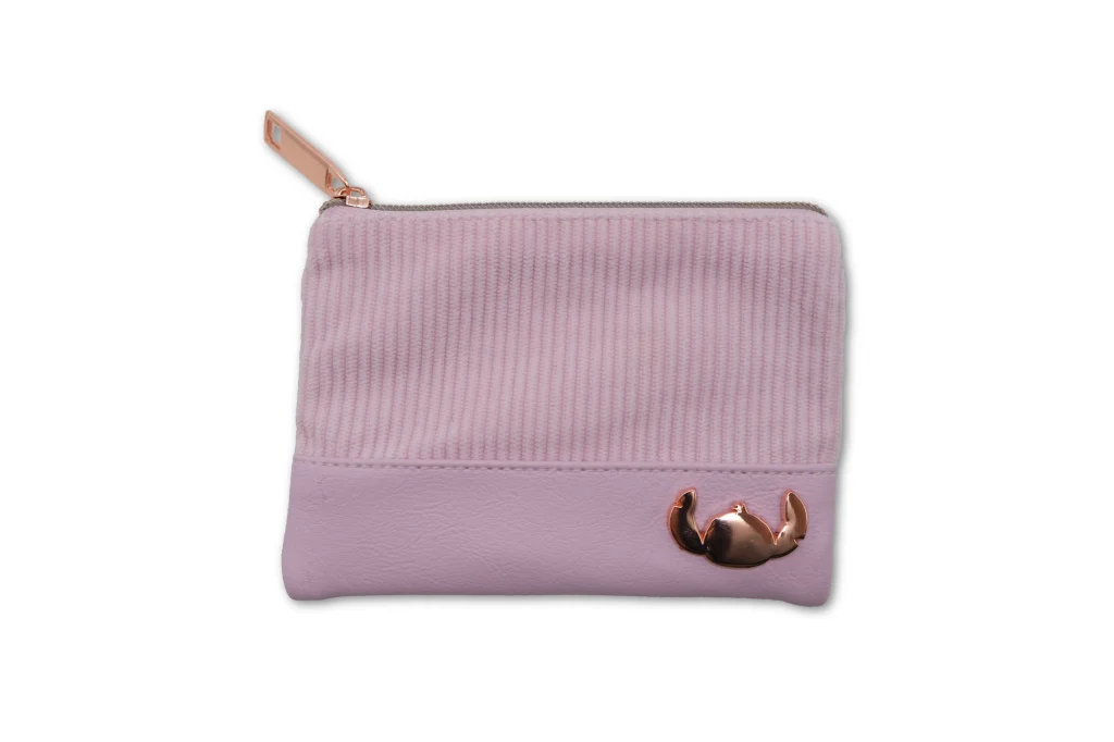 Lilo & Stitch: Pink Corduroy Pouch