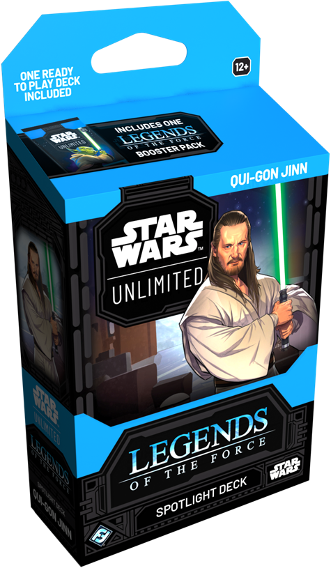 Star Wars: Unlimited - Legends of the Force - Qui-Gon Jinn Spotlight Deck