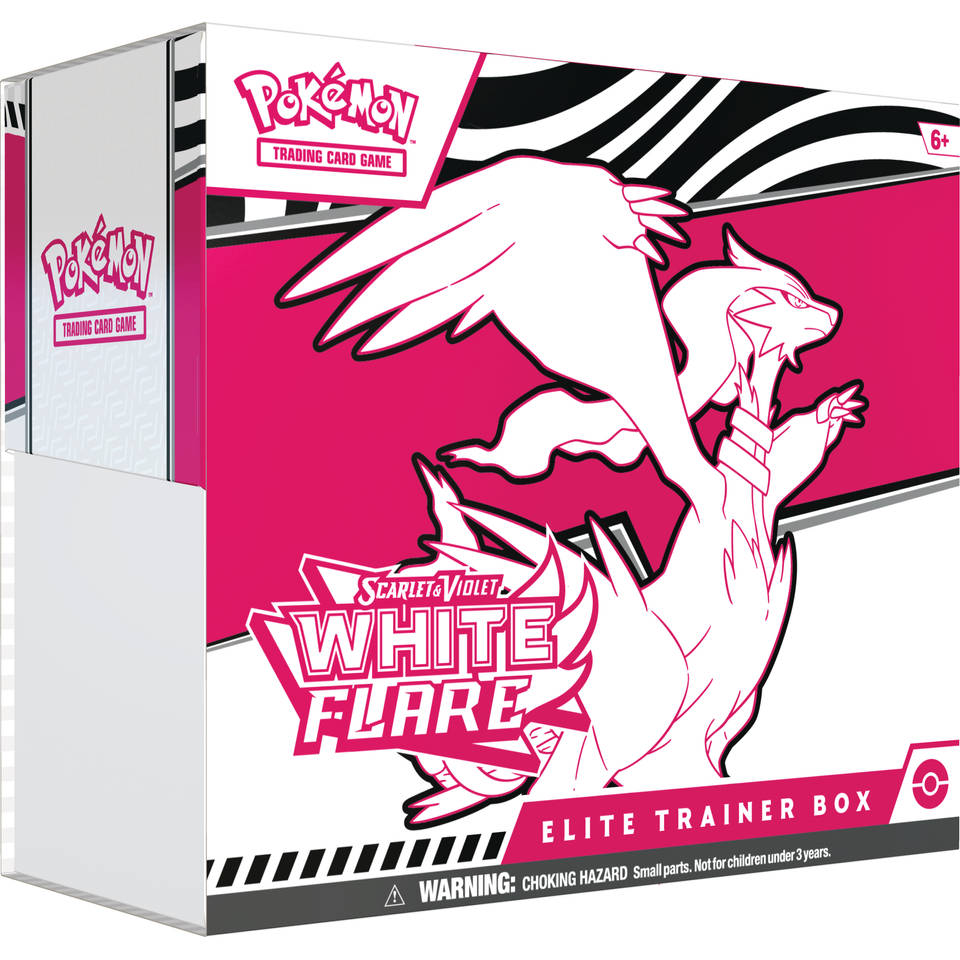 Pokemon Scarlet & Violet White Flare Elite Trainer Box