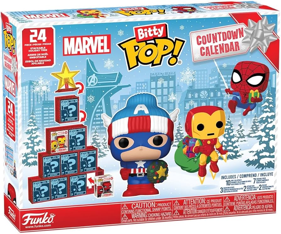 Bitty Pop!: Marvel - Countdown Calendar 2025