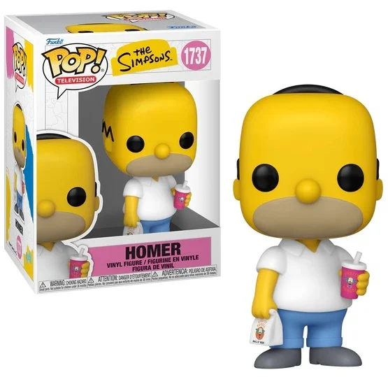 Pop! Television: The Simpsons - Homer (Krusty Burger)(1737)