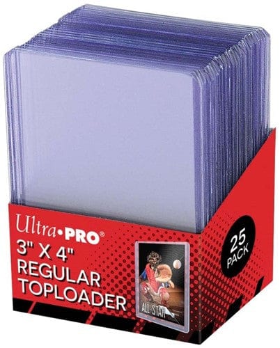 Ultra Pro 3'x4' Regular Toploader Clear