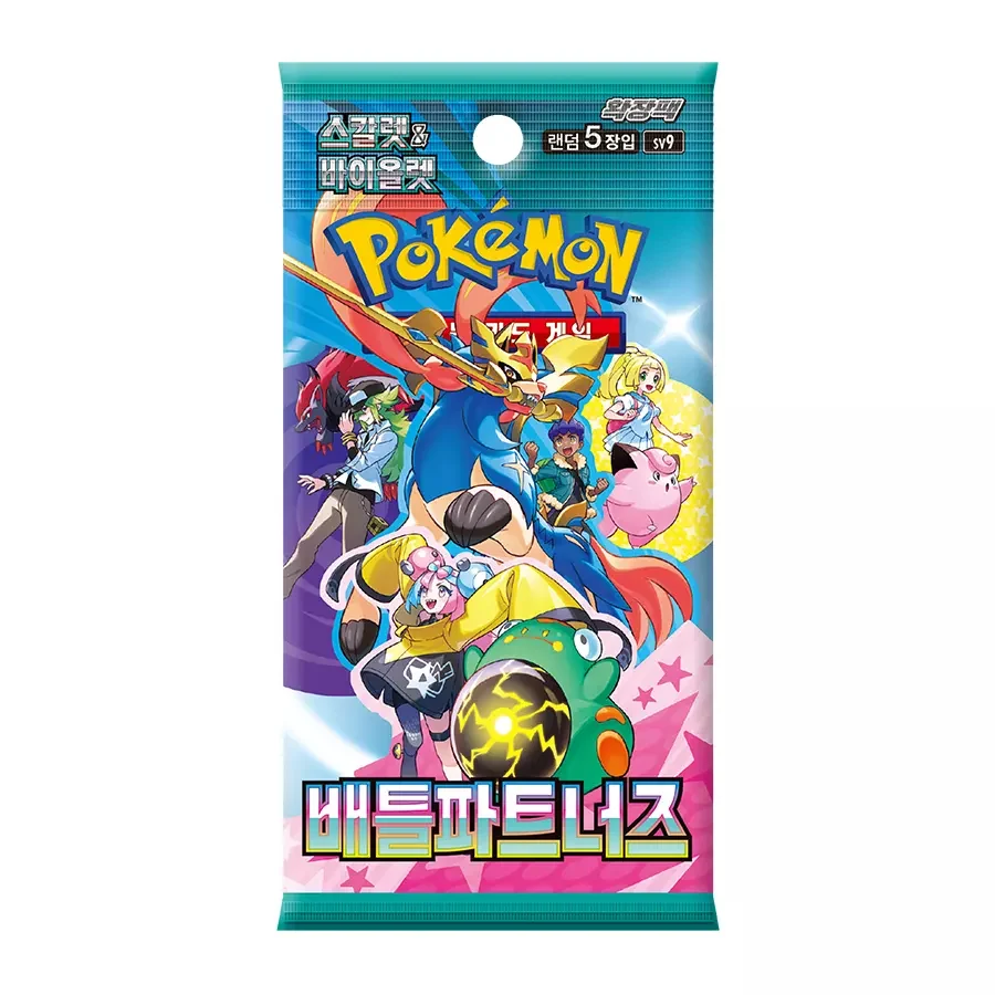 Pokemon Scarlet & Violet Battle Partners Booster Pack (Koreaans)