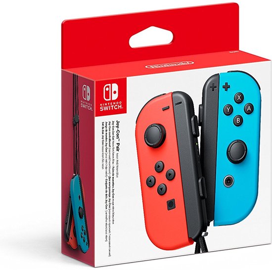 Joy-Con Pair - Neon Red/Neon Blue
