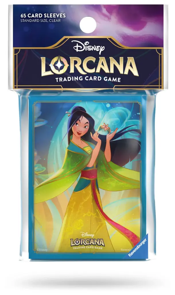 Disney Lorcana: Mulan Card Sleeves (65 Sleeves)