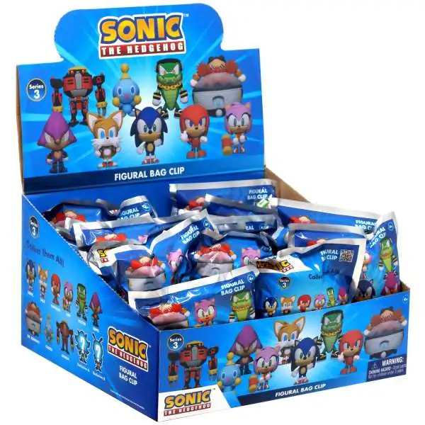 SONIC - Series 3 - 3D Foam Bag Clip (1pc)