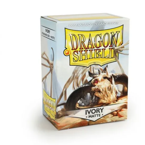 Dragon Shield: Matte Sleeves - Ivory (100pcs)
