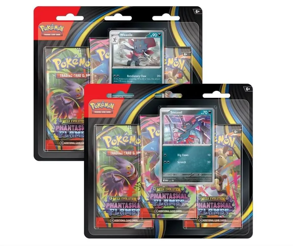 Pokemon Mega Evolution Phantasmal  Flames Booster Packs