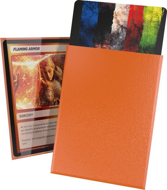Ultimate Guard Cortex Sleeves  Standard Size (100) - Orange