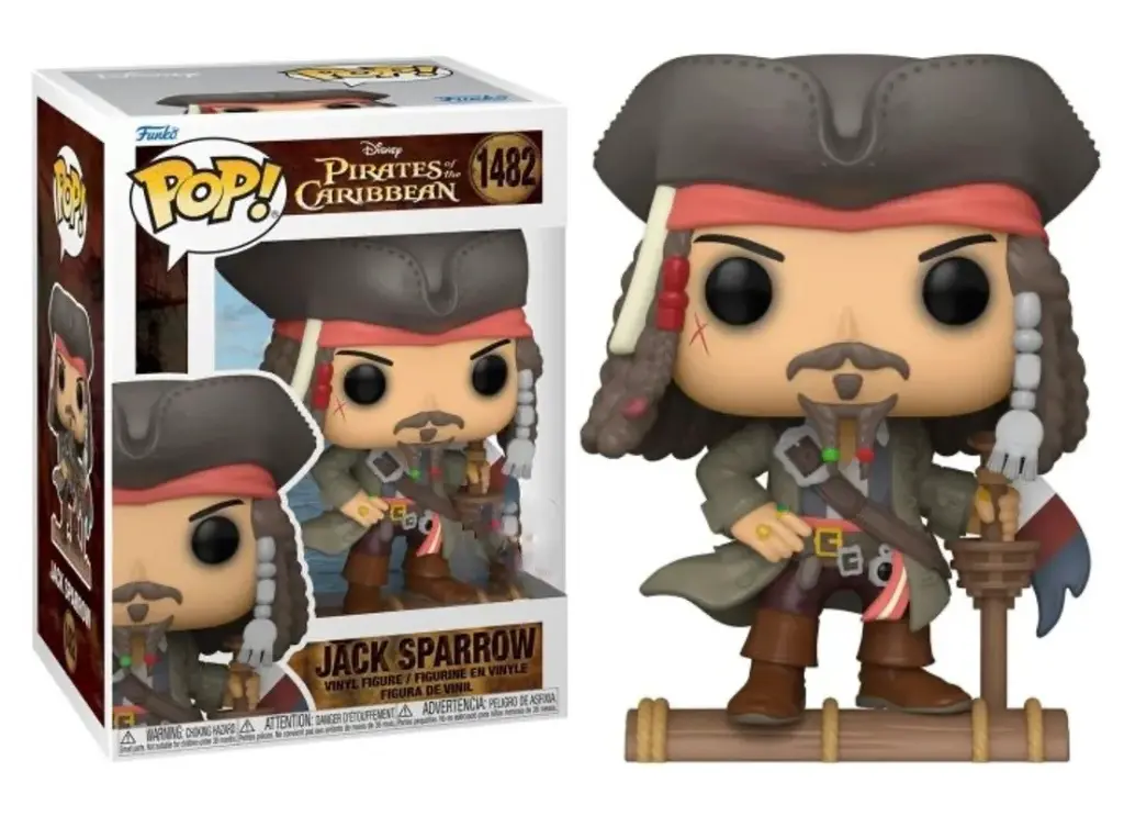 Pop! Pirates of the Caribbean:  Jack Sparrow (1482)