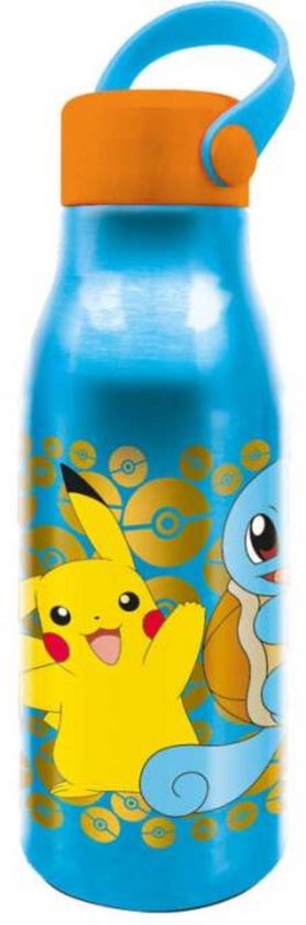 POKEMON - Pikachu - Aluminium  Bottle with Handle - 760ml