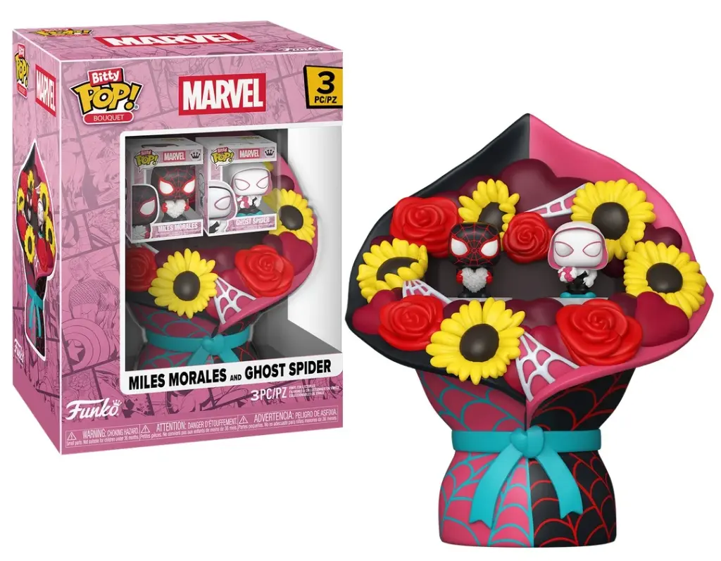 Bitty Pop! Bouquet: Marvel - Miles  Morales & Ghost Spider