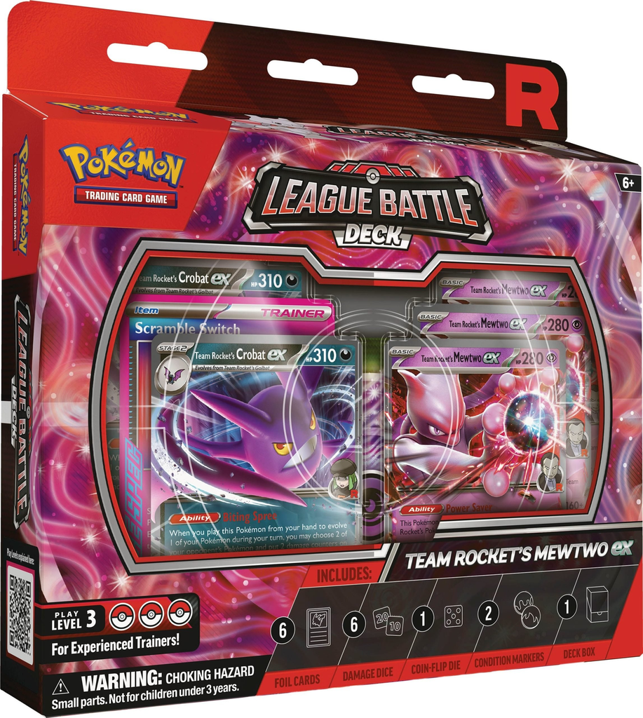 Pokémon Rocket's Mewtwo ex League Battle Deck