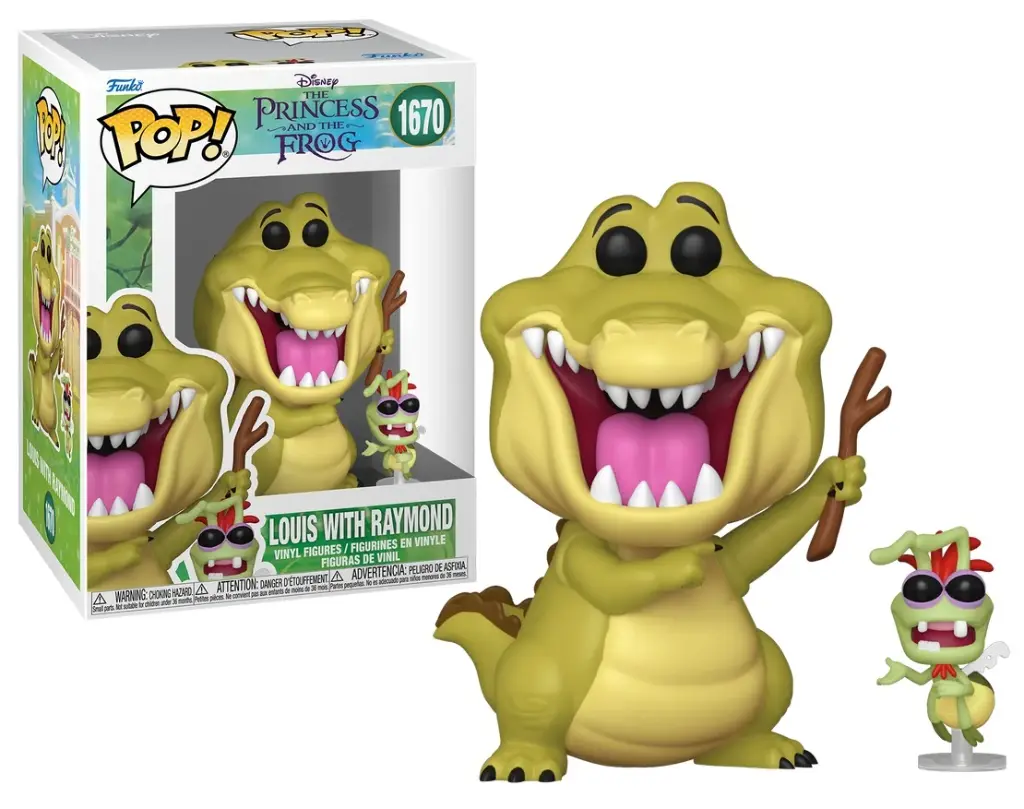 Pop! Disney: The Princess and the Frog - Louis with Raymond (1670)