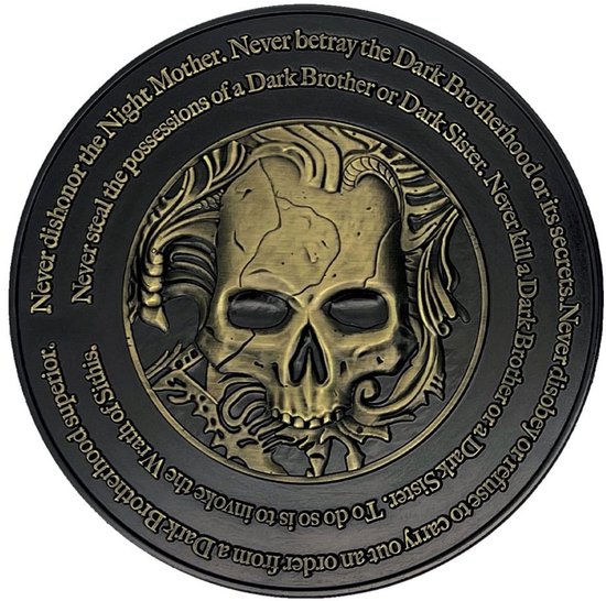 The Elder Scrolls IV: Oblivion Medallion Dark Brotherhood