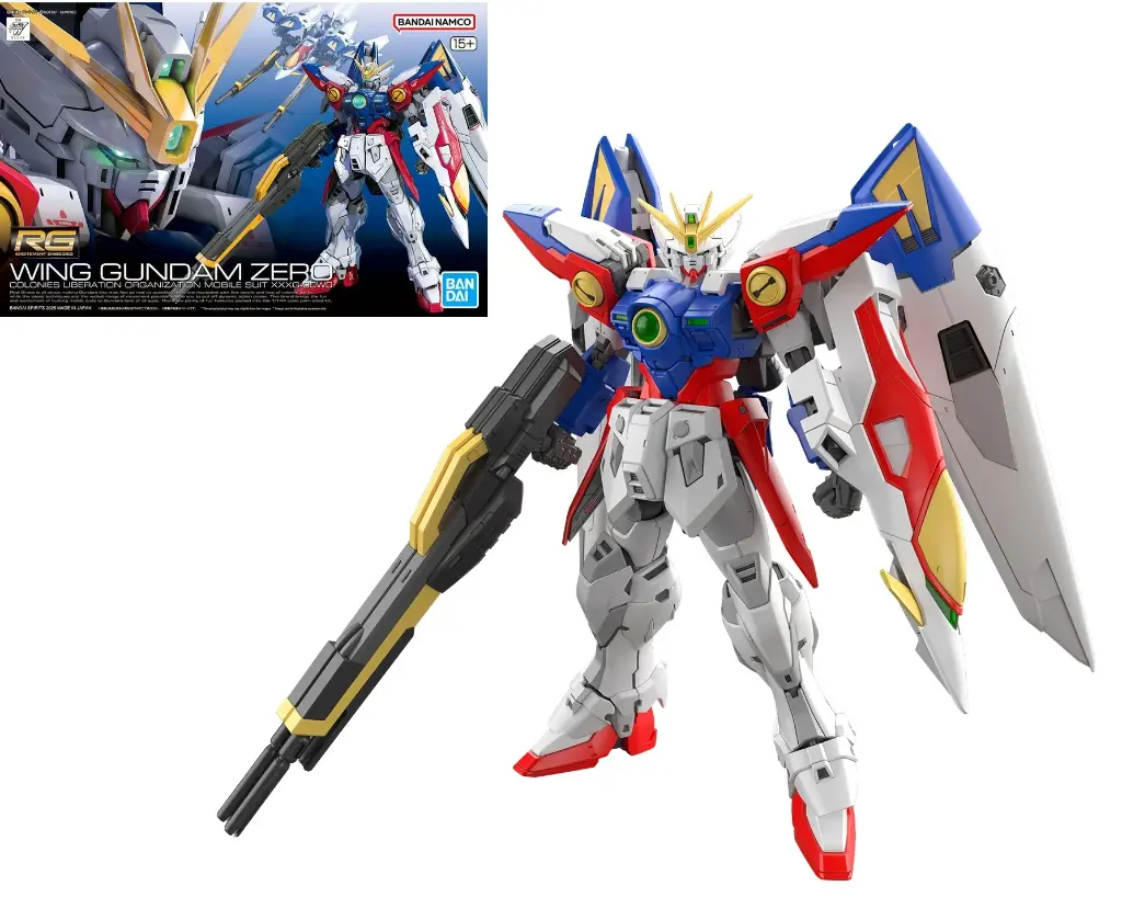 GUNDAM - RG 1/144 Wing Gundam Zero - Model Kit