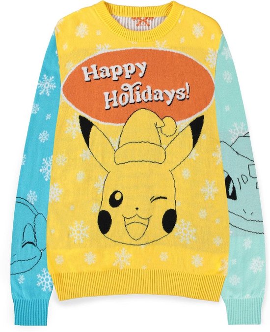 Pokémon - Starter - Christmas Jumper (XL)