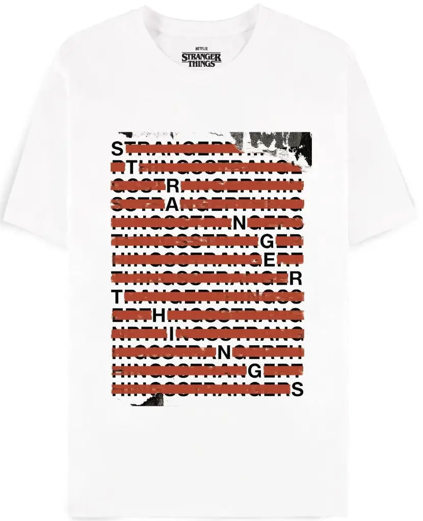  Stranger Things - Men's Short Sleeved T-shirt (L)