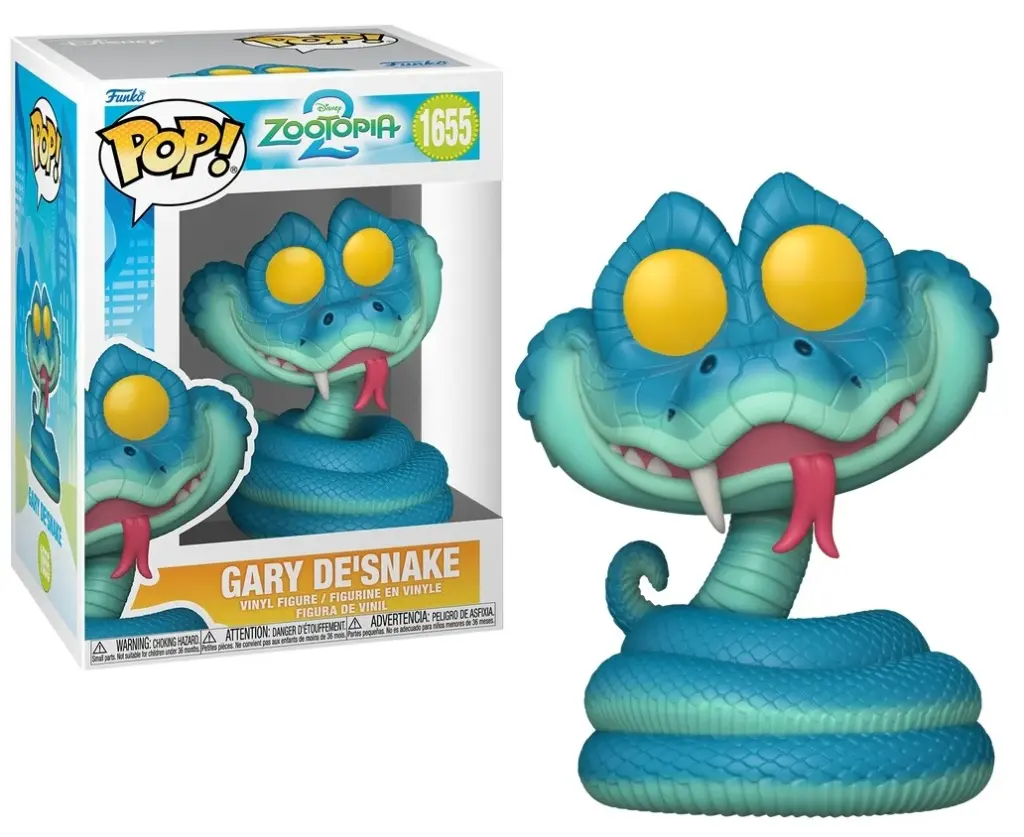 Pop! Movies: Zootopia 2 - Gary De'Snake (1655)