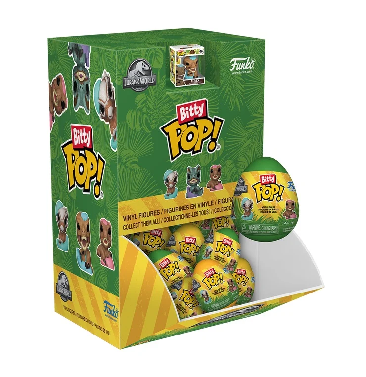  Pop! Bitty: Jurassic Park Mystery Figure (1pcs)
