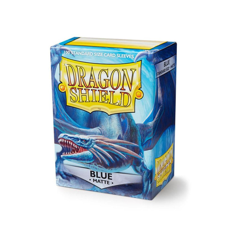 Dragon Shield: Matte Sleeves - Blue (Standard Size)
