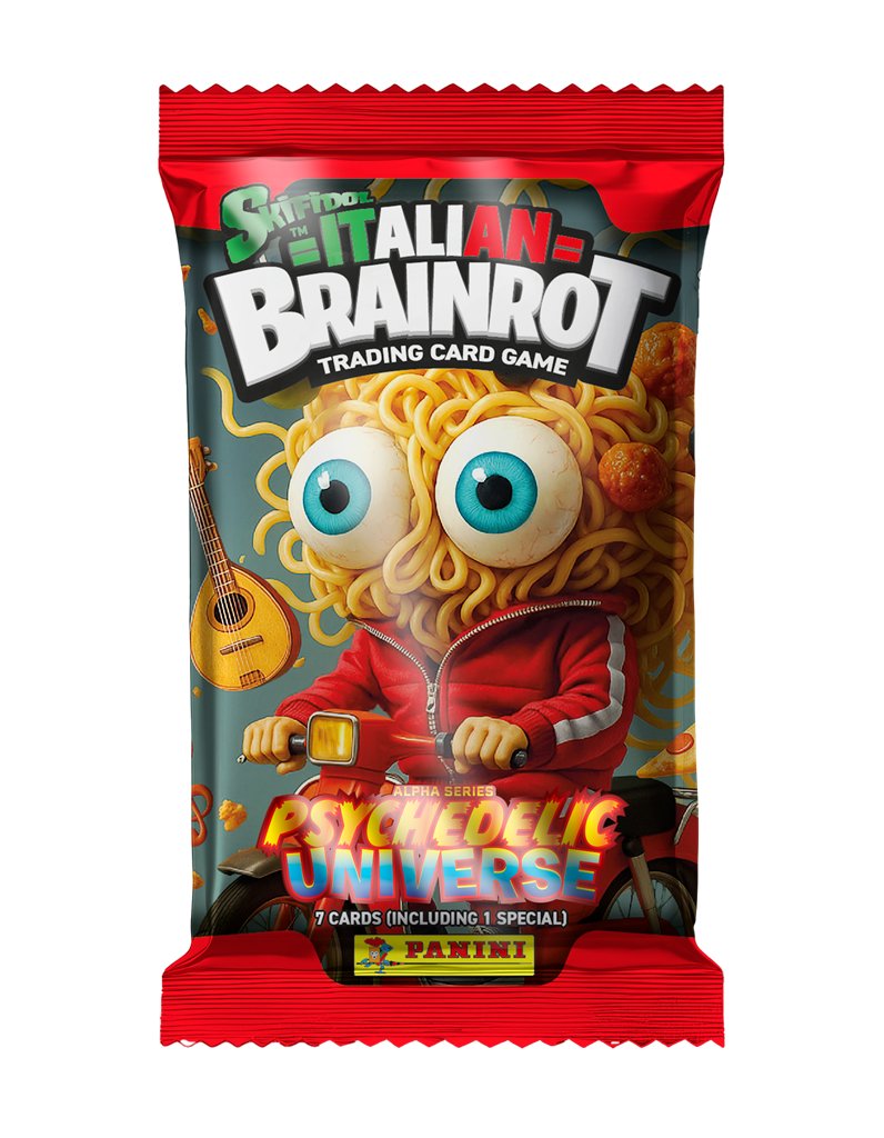 Skifidol Italian Brainrot Trading Card Booster Pack