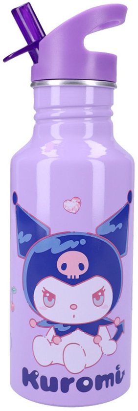 Kuromi - Keep it Cool Metal Drink Bottle 500ml