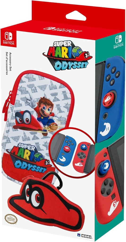 Hori Starter Kit for Nintendo Switch-Super Mario Odyssey