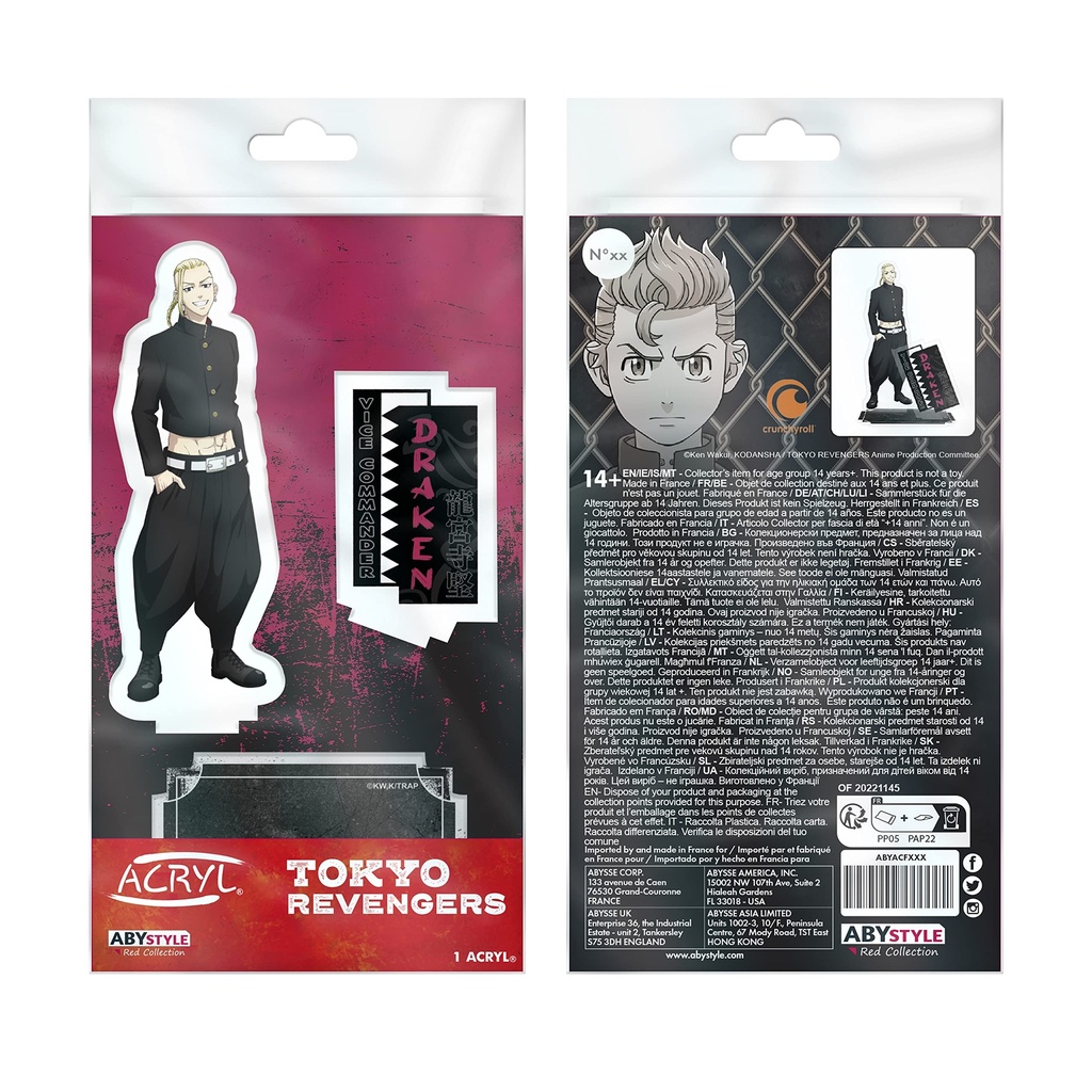 ABYstyle Tokyo Revengers Acryl Stand-Draken