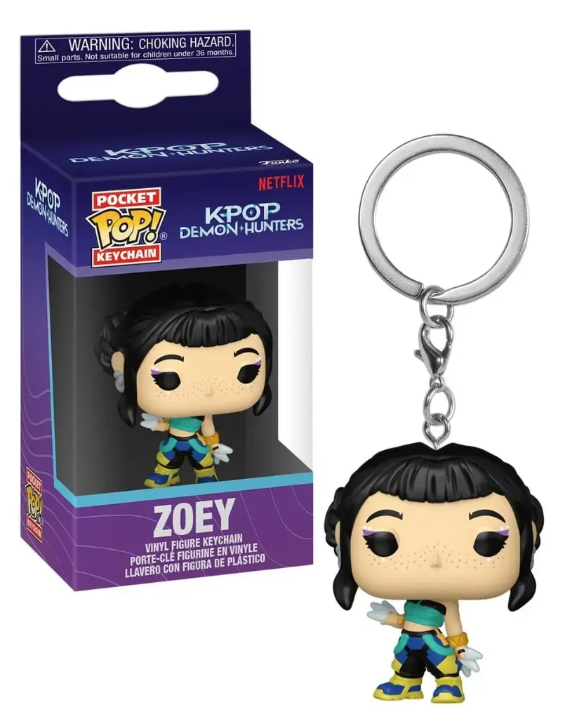 K-POP Demon Hunters: Pocket Pop Keychain - Zoey
