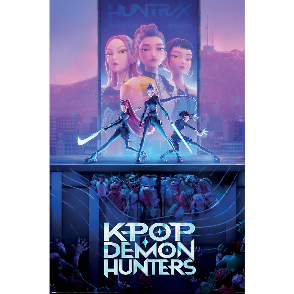 KPop Demon Hunters poster - 61 x 92 cm