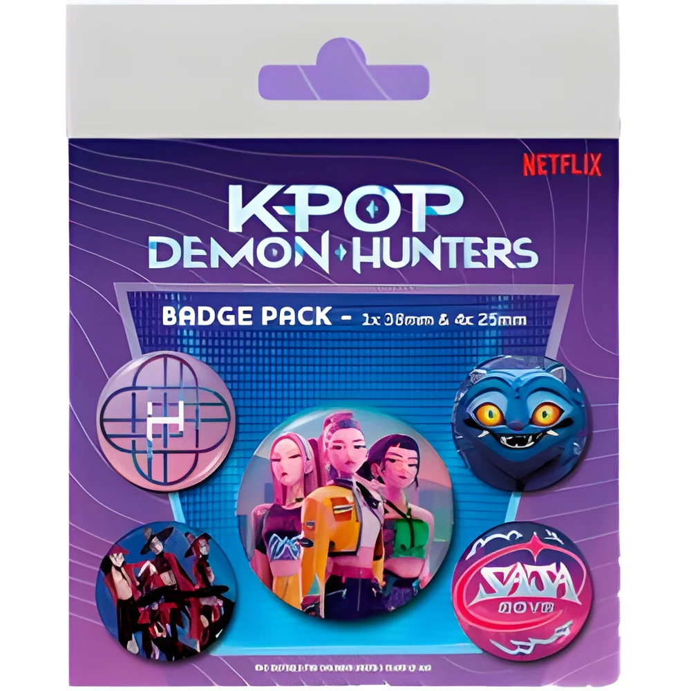 K-POP Demon Hunters - Pack 5 Badges