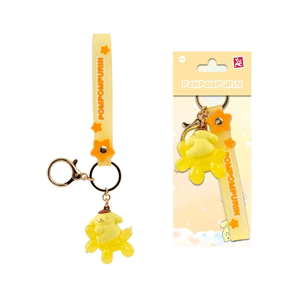 Hello Kitty - Balloon Series - Pompompurin Keychain