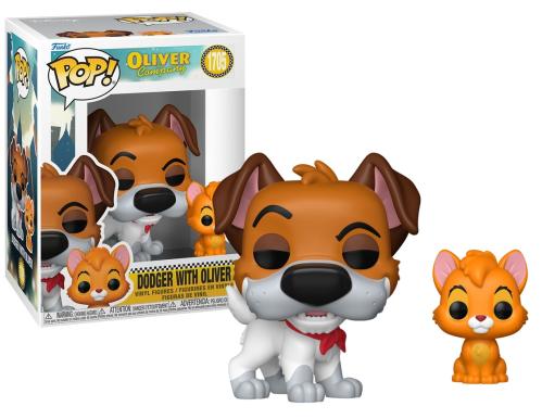 POP! Oliver & Company - Dodger With Oliver (1705)