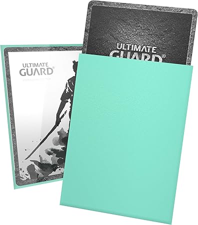 Ultimate Guard Katana Sleeves Standard Size (100) - Turquoise