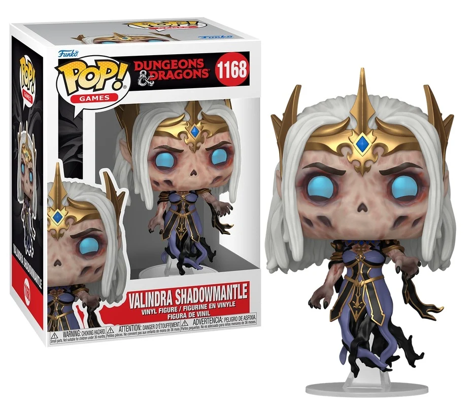 Pop! Games: Dungeons & Dragons - Valindra Shadowmantle (1168)