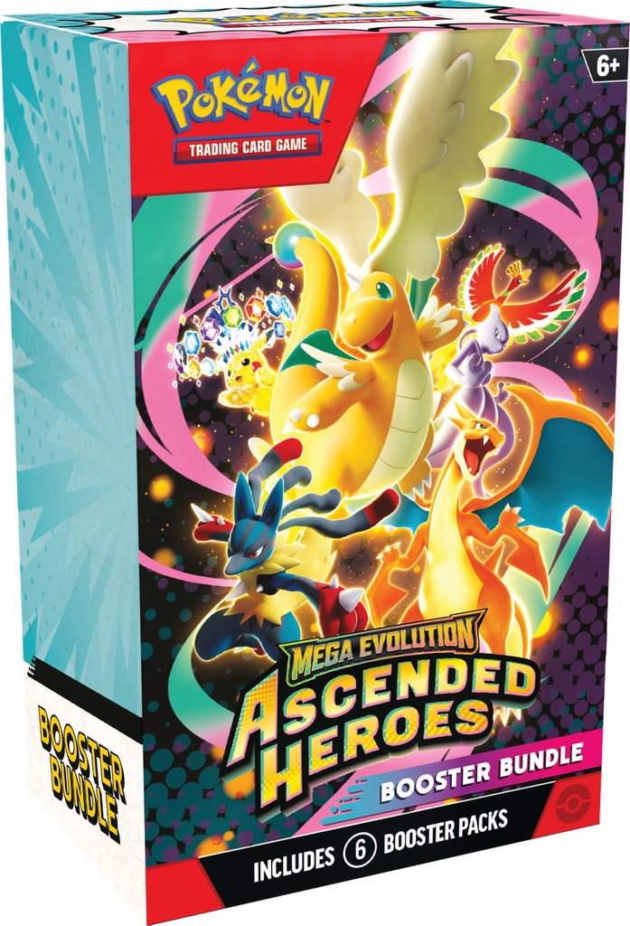 Pokémon Mega Evolution Ascended Heroes Booster Bundle