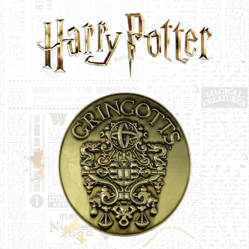 Harry Potter - Gringotts' Bank Limited Edition Medallion