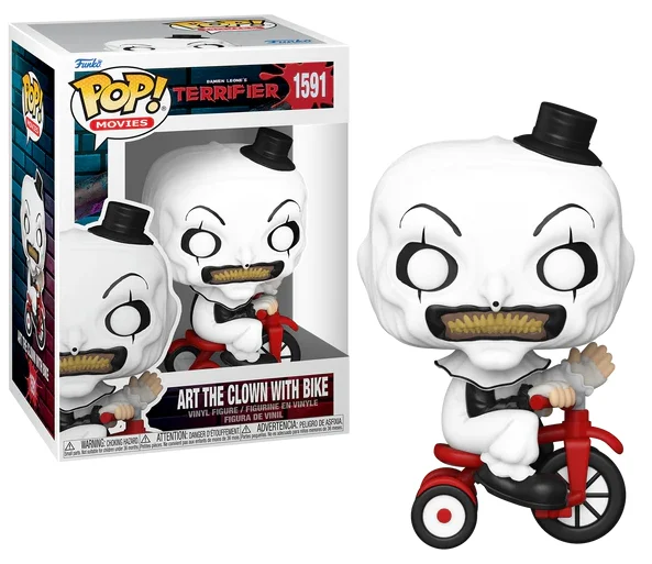Pop! Movies: Terrifier - Art the Clown with Bike (1591)