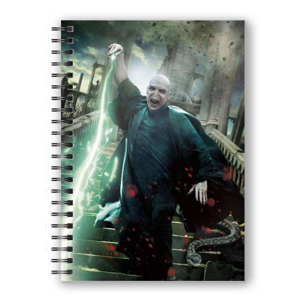Harry Potter - Voldemort 3D Lenticular Effect Notebook A5
