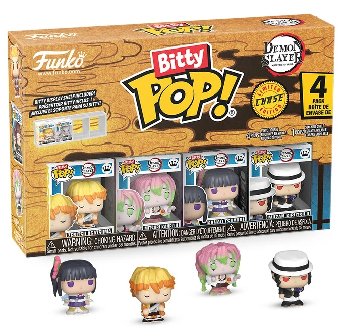Bitty Pop! Demon Slayer 4-Pack - Zenitsu 