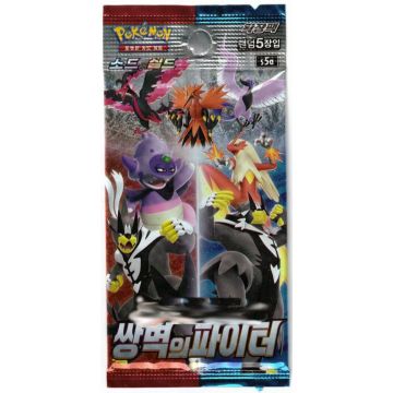 Pokémon TCG Sword & Shield Matchless Fighter-Booster Pack (Koreaans)