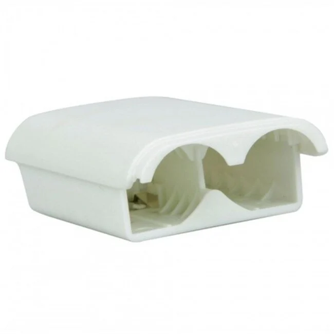 Batterij behuizing voor XBOX 360 controller - wit