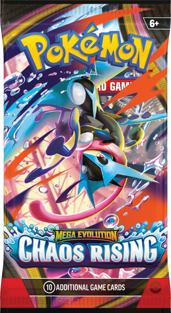 Pokémon Mega Evolution Chaos Rising Booster Pack 
