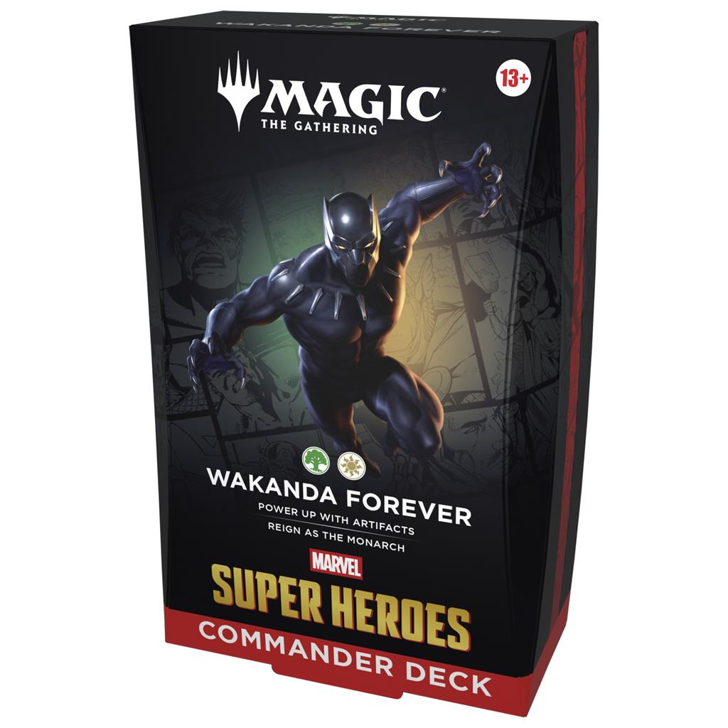 Magic the Gathering Marvel Super Heroes Commander Deck - Wakanda Forever
