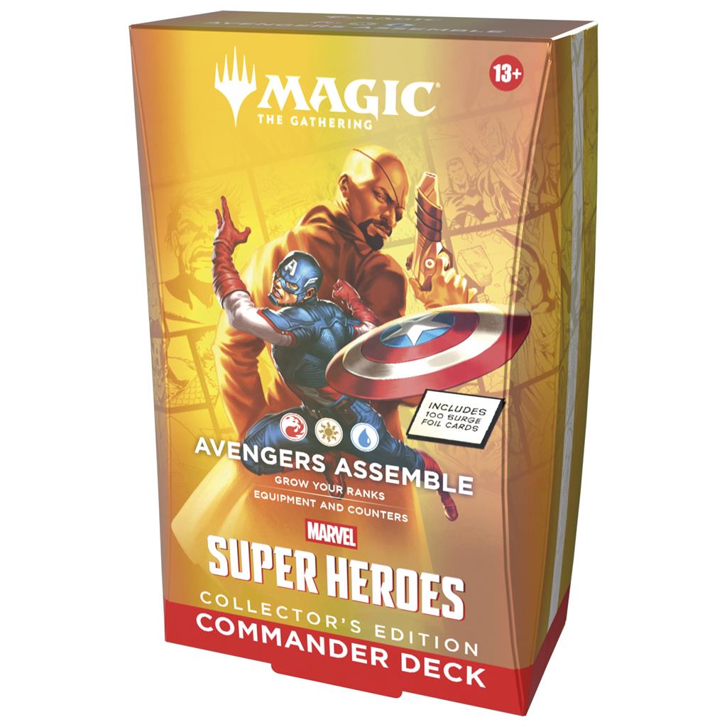 Magic the Gathering Marvel Super Heroes Collector Commander Deck - Avengers Assemble